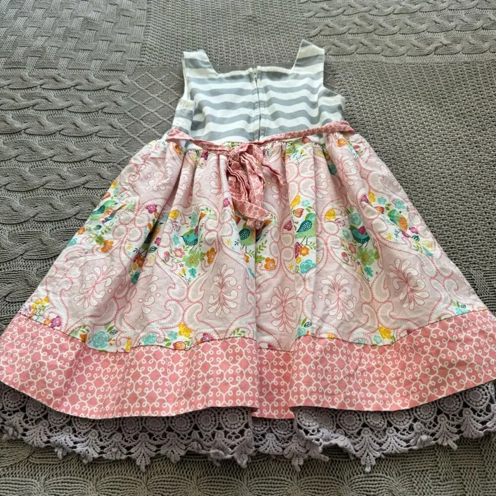 Counting Daisies Apron Dress ~ 5